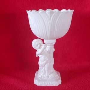 Vintage Rubens Originals Japan cherub pedestal.